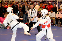 Taekwondo competition at the Arnold sports festival